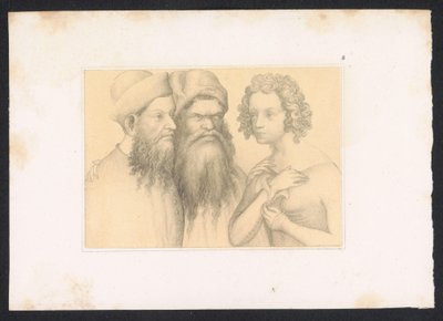Suzanne et les vieillards (Entwürfe und Studien eines niederländischen Meisters aus dem XV. Jahrhundert) - Karl Palzow