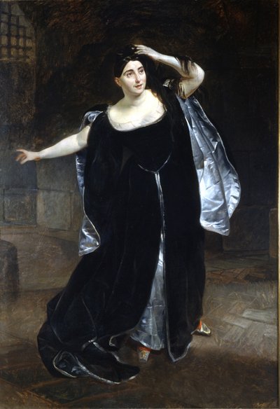 Giuditta Pasta (1797-1865) et « Anne Boleyn » - Karl Pavlovich Bryullov