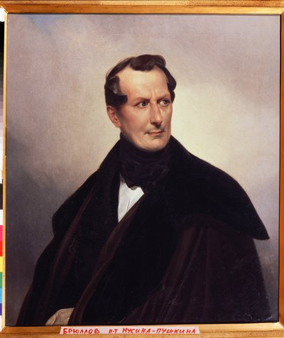 Portrait du comte Vladimir Musin-Pushkin - Karl Pavlovich Bryullov