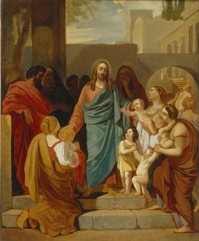 Le Christ bénissant les enfants, 1824 - Karl Pavlovich Bryullov