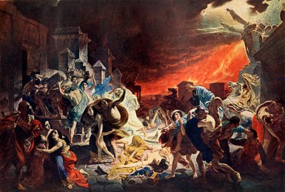 Destruction de Pompéi, 1833, 1939 - Karl Pavlovich Bryullov