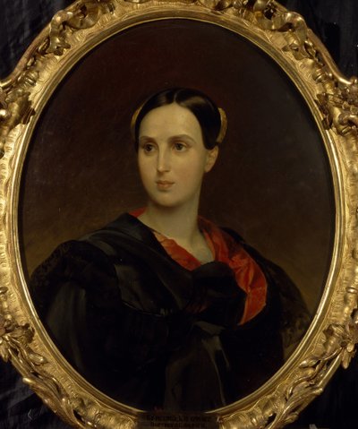 Portrait de la comtesse Olga Pavlovna Fersen Stroganova 1808-1837, c. 1837 - Karl Pavlovich Bryullov