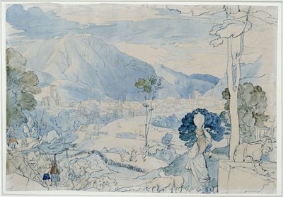 Vue de Trent - Karl Philipp Fohr