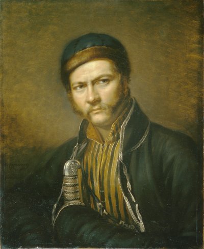 Portrait du peintre Alexander Orlowski 1777-1832, 1815 - Karl Reichel