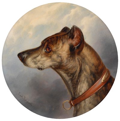 Portrait de chien - Karl Reichert