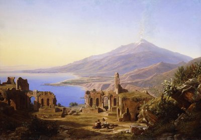 Teatro Greco, Taormina, avec l