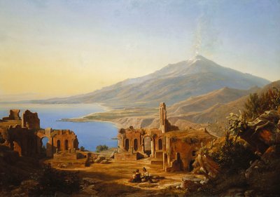 Teatro Greco, Taormina, avec l