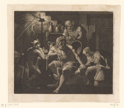 Jupiter et Mercure chez Philémon et Baucis - Karl Russ