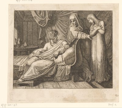 Sara présente Agar à Abraham (Idées) - Karl Russ