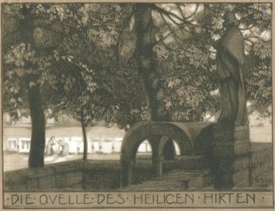 La source du saint berger - Karl Schmoll von Eisenwerth