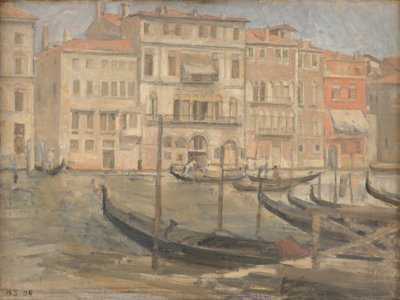 Près du Grand Canal à Venise - Karl Schou