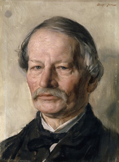 Portrait de Gustav Freytag 1816-1895, 1886 - Karl Stauffer Bern