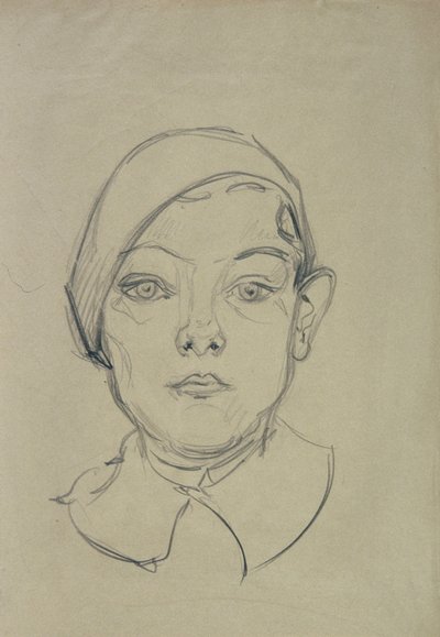 Portrait de garçon - Karl Suschnik