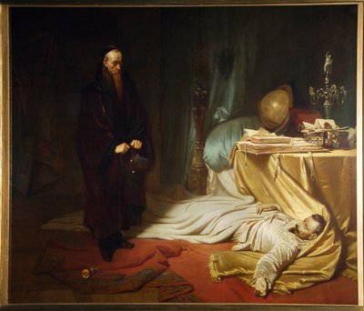 Baptiste Seni près du corps de Wallenstein - Karl Theodor von Piloty