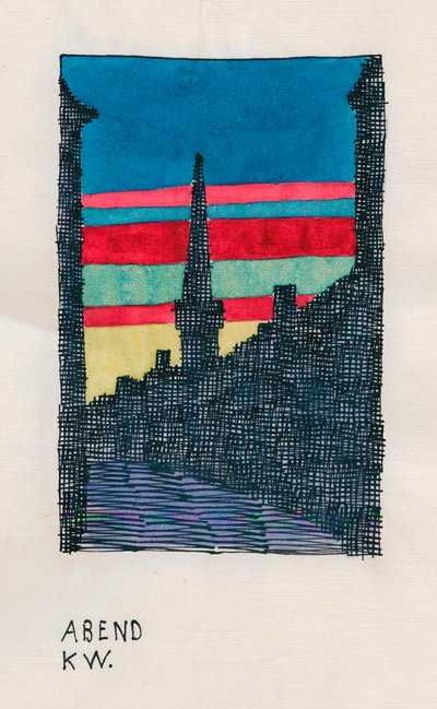 Soir, vers 1921 - Karl Wiener