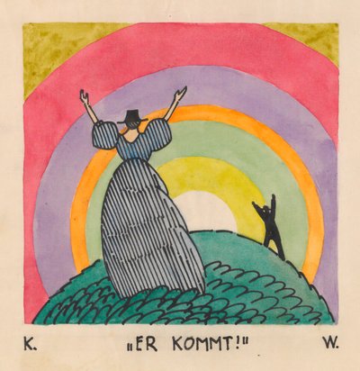 Il vient, vers 1921 - Karl Wiener