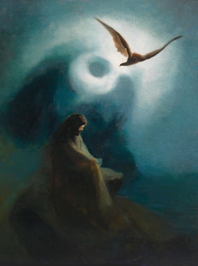 Martyr et crucifié, fils Hélios, 1895 - Karl Wilhelm Diefenbach