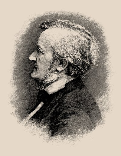 Portrait du compositeur Richard Wagner - Karl Wilhelm Diefenbach