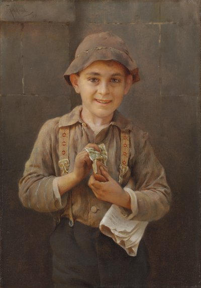 Garçon de journaux, 1899 - Karl Witkowski
