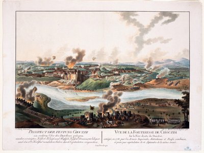 Le siège de Khotyn en 1788 - Karl von (after) Schutz