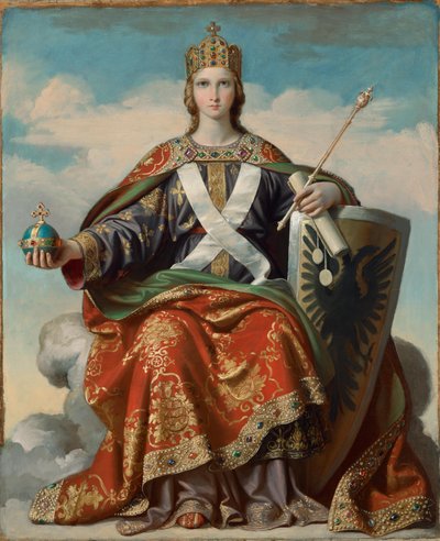 Allégorie du pouvoir - Karl von Blaas