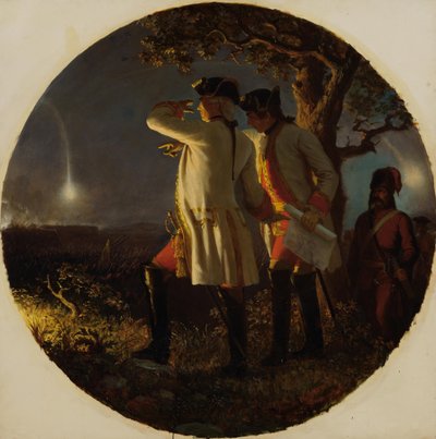 La prise de Schweidnitz en 1761 - Karl von Blaas