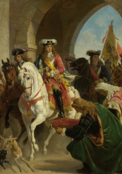 Entrée de Charles III à Madrid en 1710 - Karl von Blaas