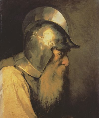 Un vieux guerrier du temps des Huguenots, 1870 - Karlis Fridikh Huns