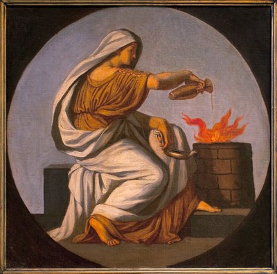 Allégorie du feu - Károly Lotz