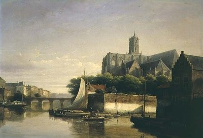 Une ville sur une rivière - Kaspar Karsen