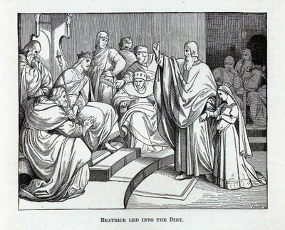 Béatrice conduite au régime - Kaspar Oertel