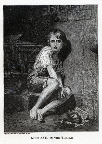 Louis XVII au Temple, 1882 - Kaspar Oertel