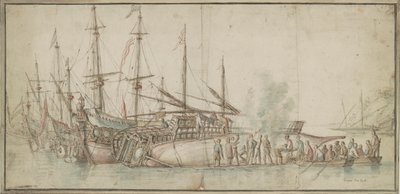 Réparation de navire - Kasper van Eyck