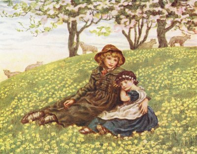 Frère et sœur - Kate (after) Greenaway