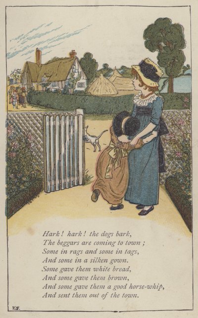 Écoutez ! écoutez ! les chiens aboient - Kate (after) Greenaway