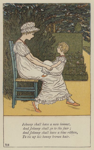 Johnny aura un nouveau bonnet - Kate (after) Greenaway