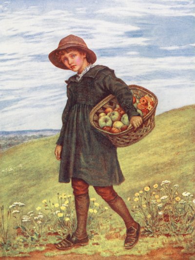 En route pour le village - Kate (after) Greenaway