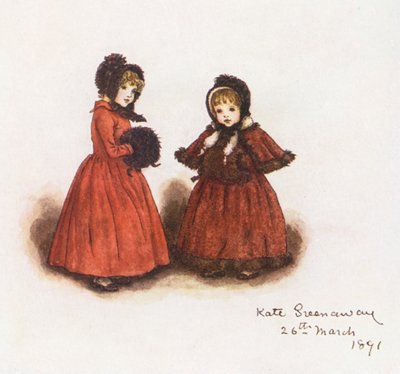 En promenade - Kate (after) Greenaway