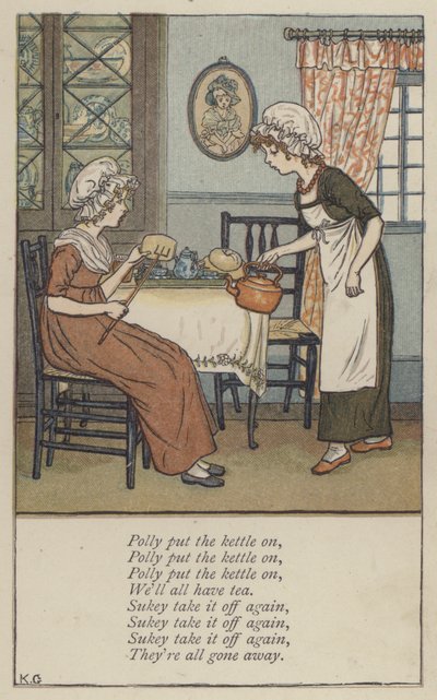 Polly met la bouilloire - Kate (after) Greenaway