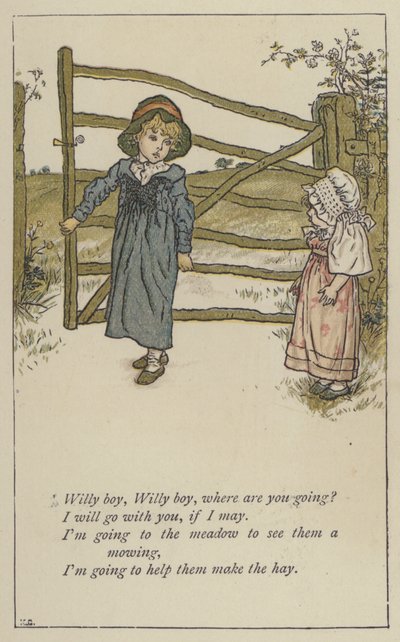 Willy boy, Willy boy, où vas-tu - Kate (after) Greenaway