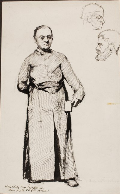 Un prêtre - Kate Clifton Osgood Holmes