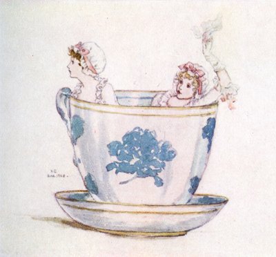 Un calme dans une tasse de thé - Kate Greenaway