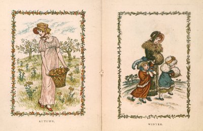 Automne et Hiver - Kate Greenaway