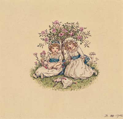Illustration pour la Saint-Valentin, 1902 - Kate Greenaway