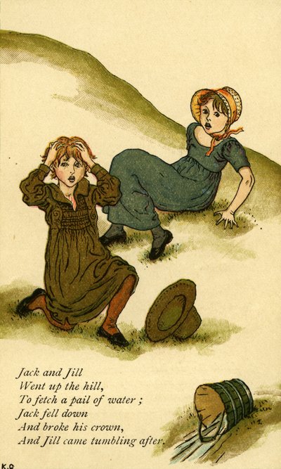 Jack et Jill illustré - Kate Greenaway