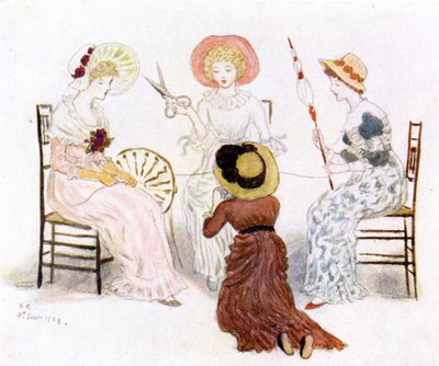 Kate Greenaway devant les Parques - Kate Greenaway
