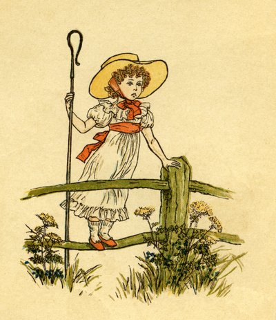 Little Bo-peep a perdu - Kate Greenaway