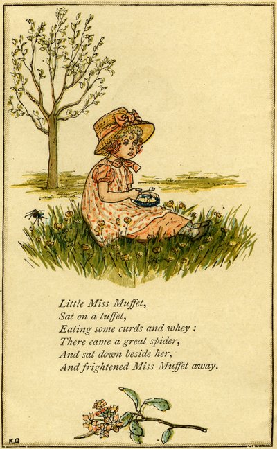 Petite Miss Muffet (illustré) - Kate Greenaway