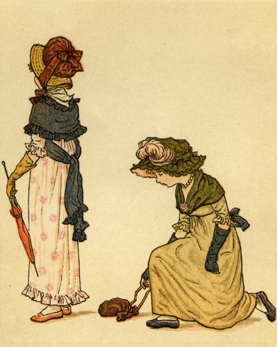 Lucy Locket a perdu - Kate Greenaway