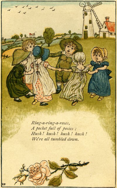 Ring-a-ring-a-roses - Kate Greenaway